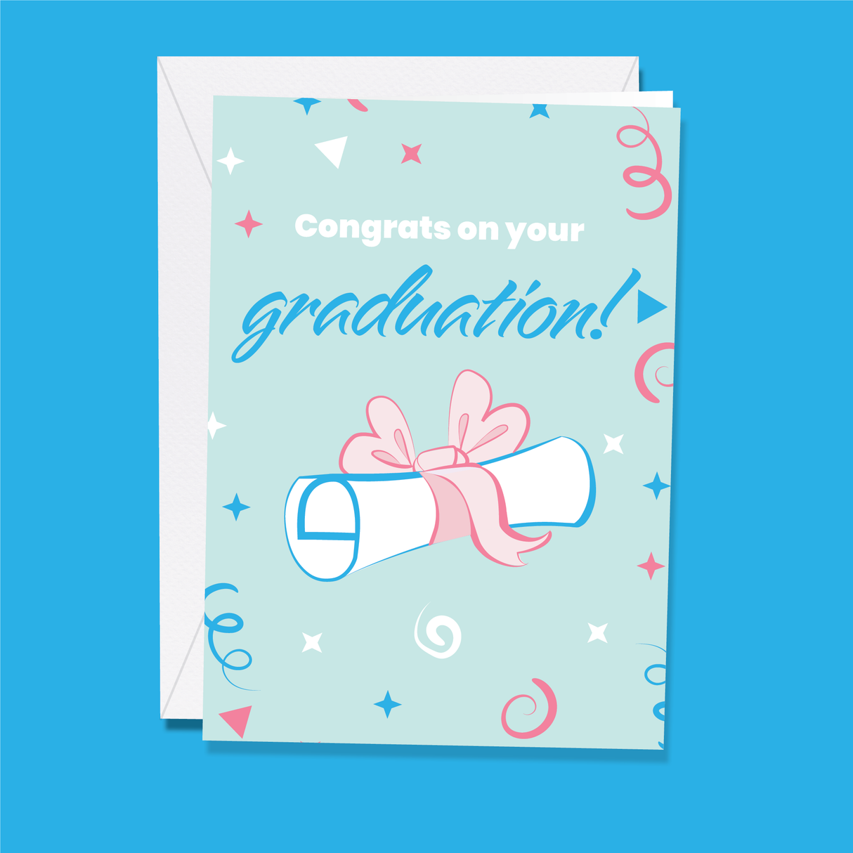 Brain Cell Grad Card