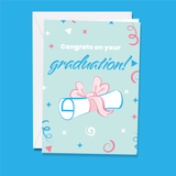 Brain Cell Grad Card