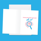 Brain Cell Grad Card
