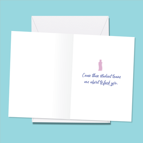 Student Loans Grad Card